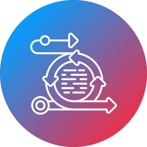 agility icon vector image can be used for agile