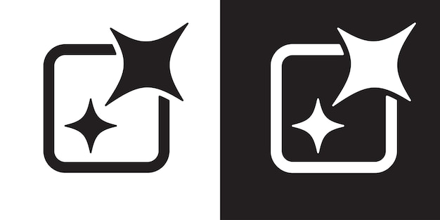 AI Generated icon Generate symbol Enter command text to generate ideas Artificial intelligence technology concept Icon element for app website and interphase Vector illustration