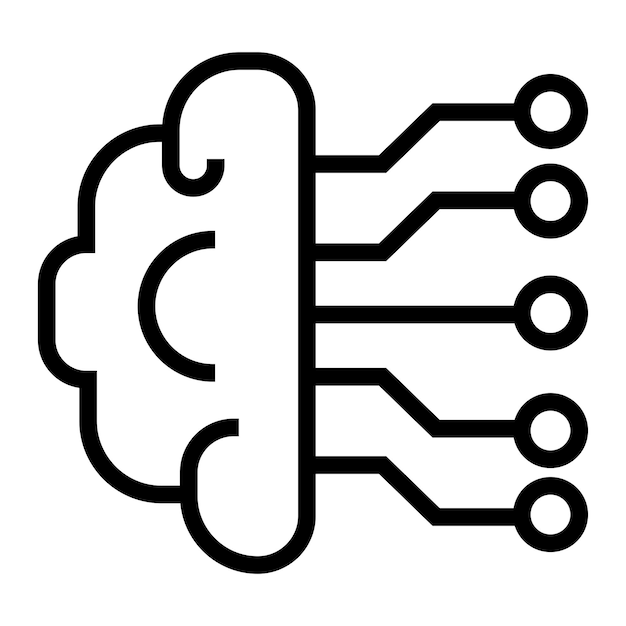 AI vector icon