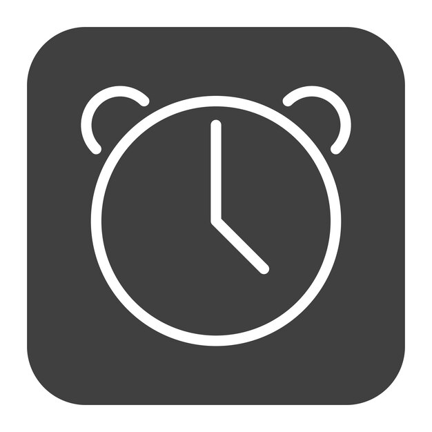 alarm clock icon time reminder icon