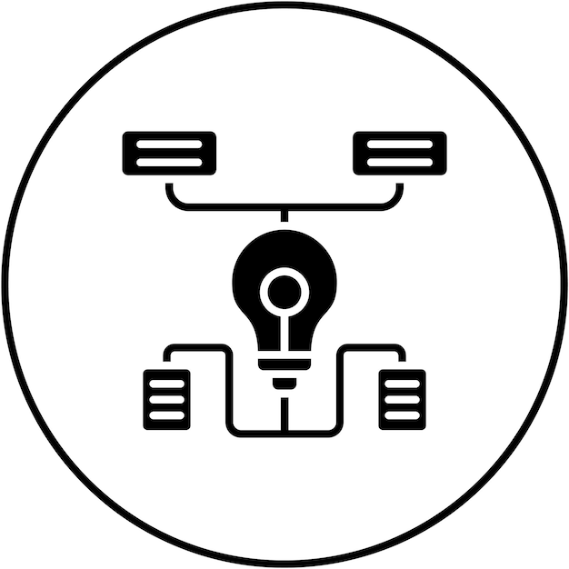 Algorithm icon vector image Can be used for Big Data