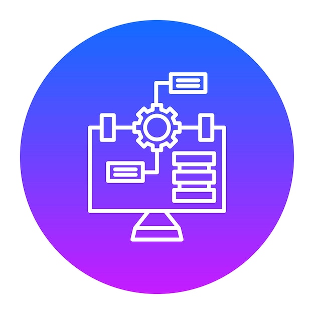 algorithm vector illustration