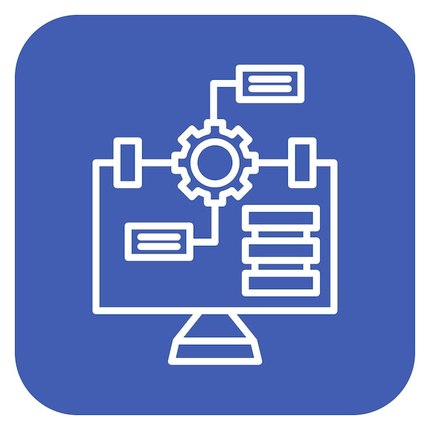 algorithm vector illustration