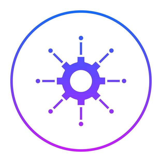 algorithm vector illustration