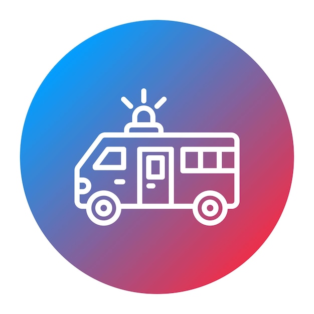 ambulance icon vector image can be used for rescue and response