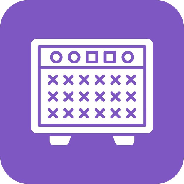 Amplifier icon vector image Can be used for Physics