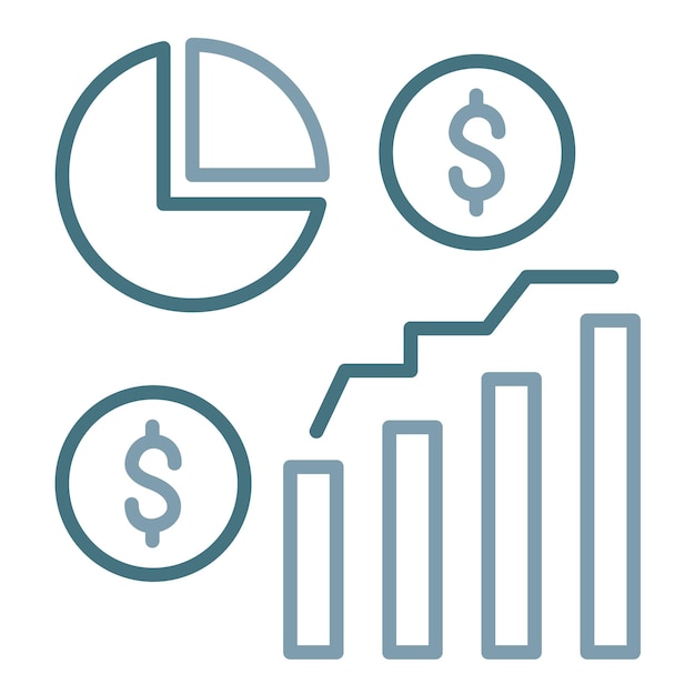 Analysis Diagram Flat Illustration