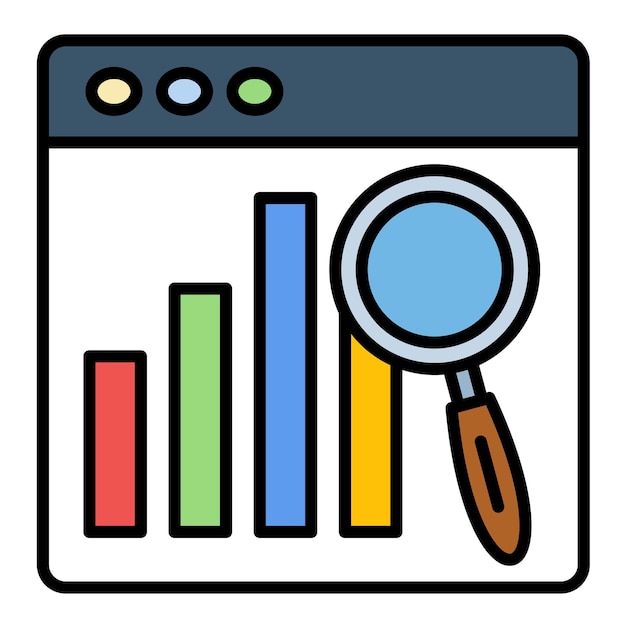 Analysis Flat Illustration