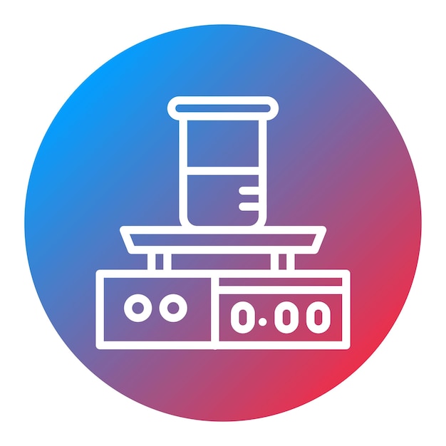 Analytical Balance icon vector image Can be used for Lab