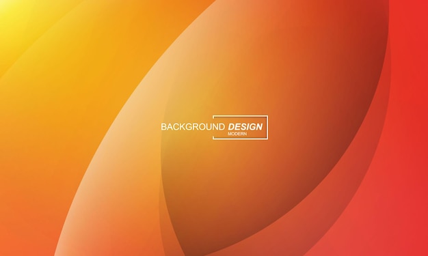 Ảnh nền gradient màu cam theo phong cách hiện đại