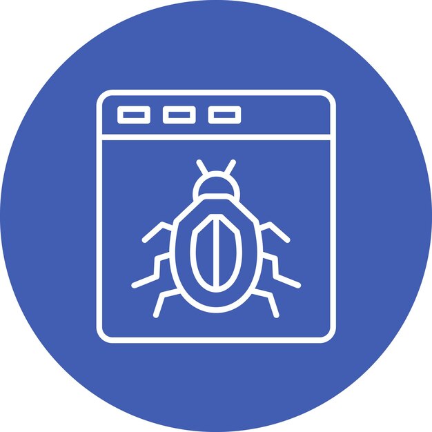 Ảnh vector biểu tượng Lỗi Trang Web có thể được sử dụng cho Mạng lưới và Chia Sẻ Dữ Liệu