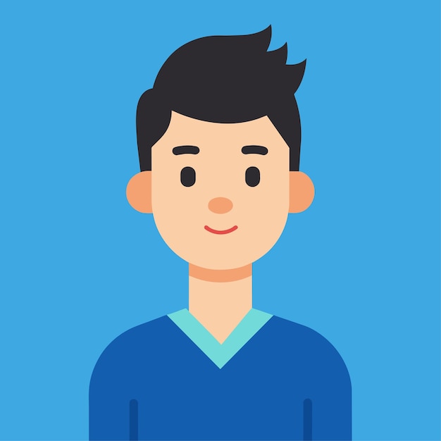 Animator Vector Character in Flat Style