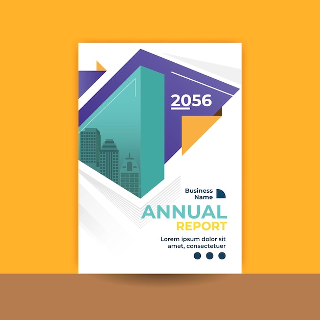 Annual report cover design business cover a4 modern cover finance report flyer brochure