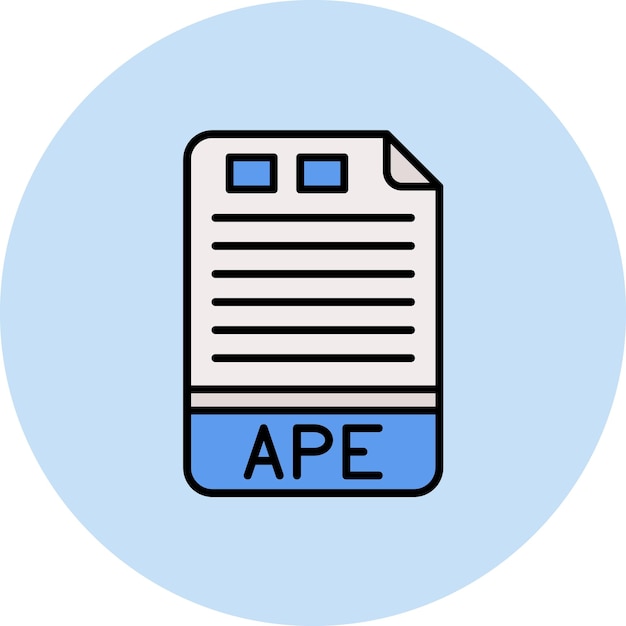 APE Flat Illustration