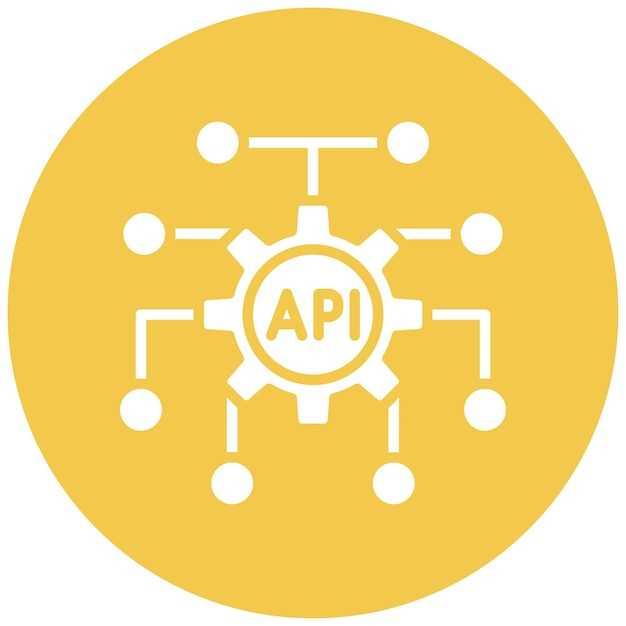 API Vector Illustration Style