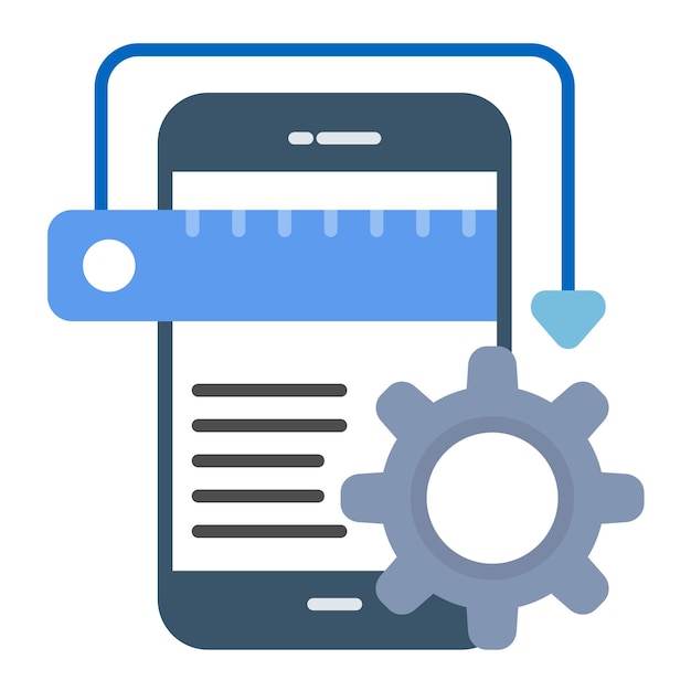 App Development Flat Illustration