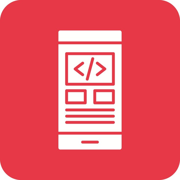 App Development icon vector image Can be used for Coding and Development