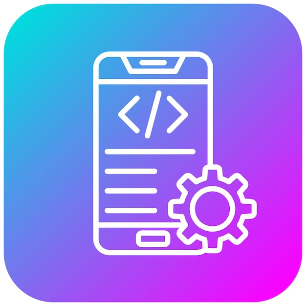 App Development vector icon Can be used for Computer Programming iconset