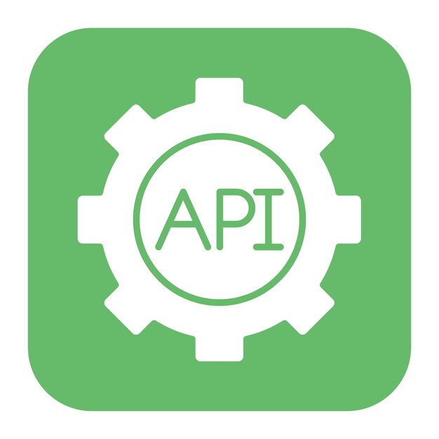 application programming interface vector icon can be used for no code iconset
