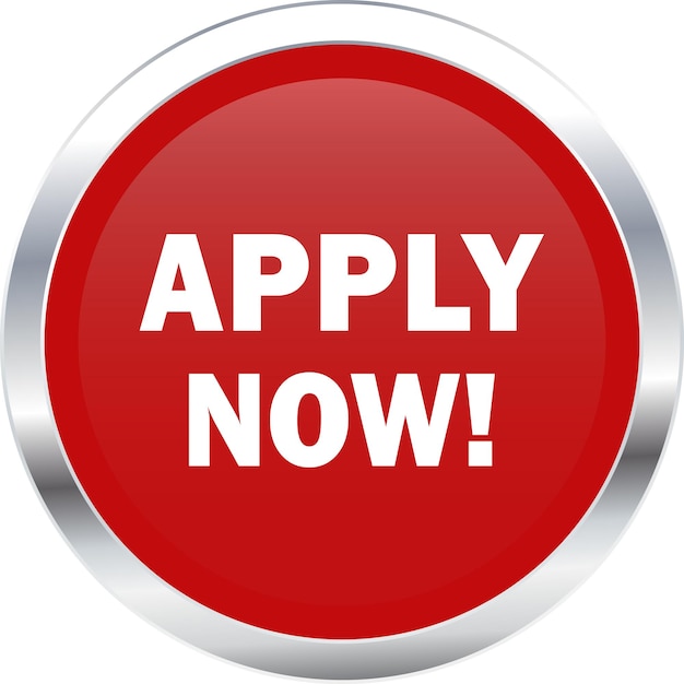 Apply now Button Apply now sign vector Apply now Red icon