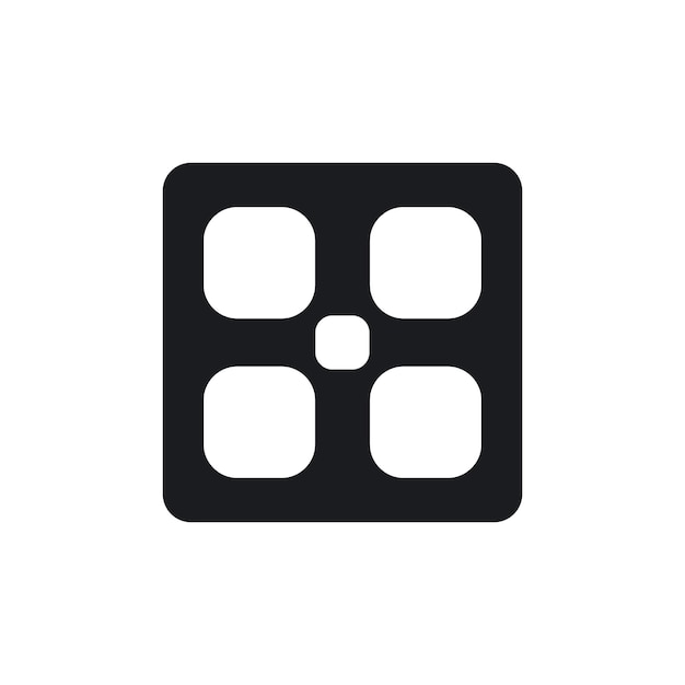 Apps icon set menu or application interface button vector symbol app category sign