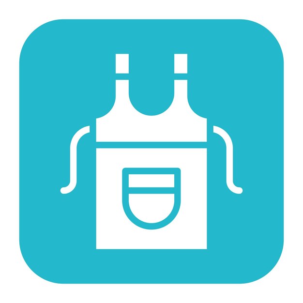 Apron icon vector image Can be used for Shoemaker
