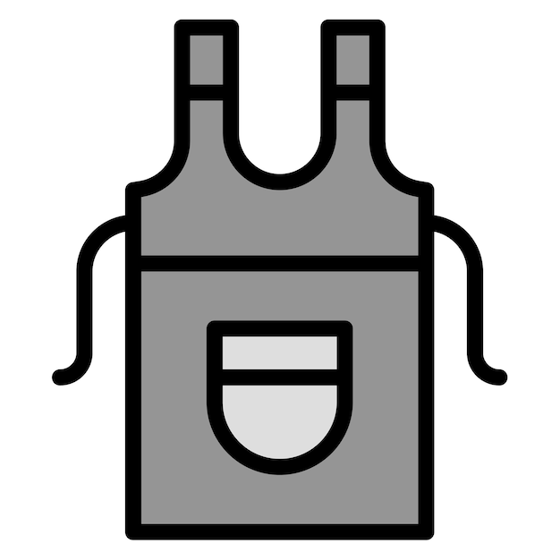 Apron icon vector image Can be used for Shoemaker