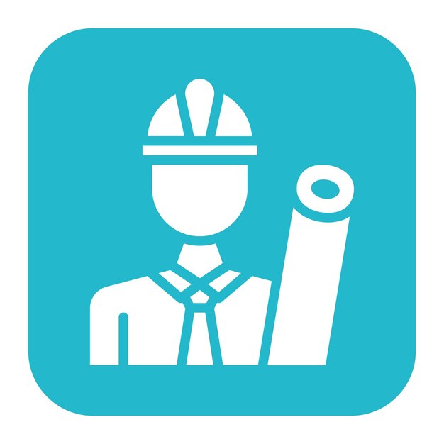 architect icon vector image can be used for diversity