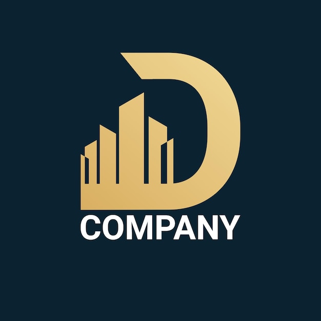 Architecture D Elegance in Real Estate Logo Design