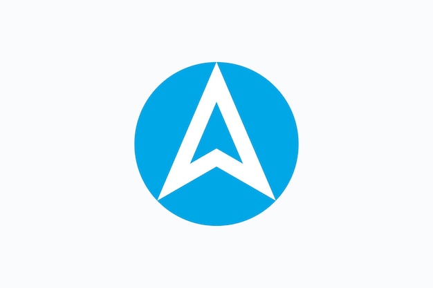 Arrow Logo Navigation Direction Icon Compass North Symbol Exploration Adventure Travel