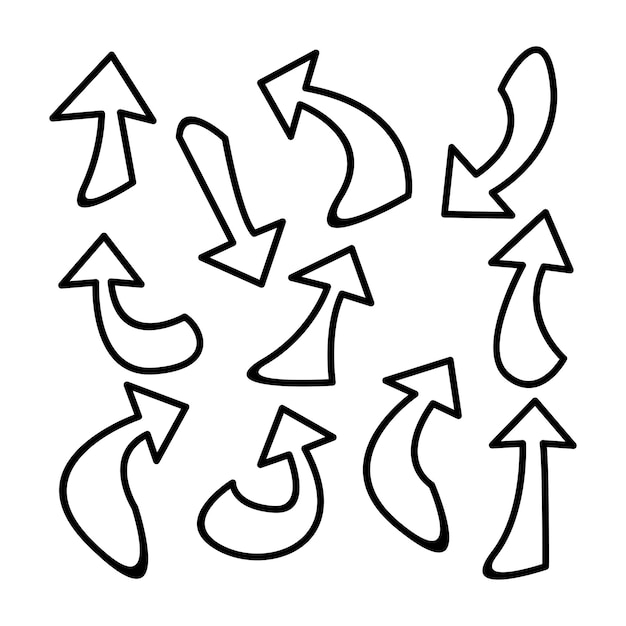 Arrow outline collection