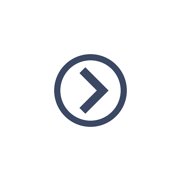 Arrow Symbol Icon Vector Template