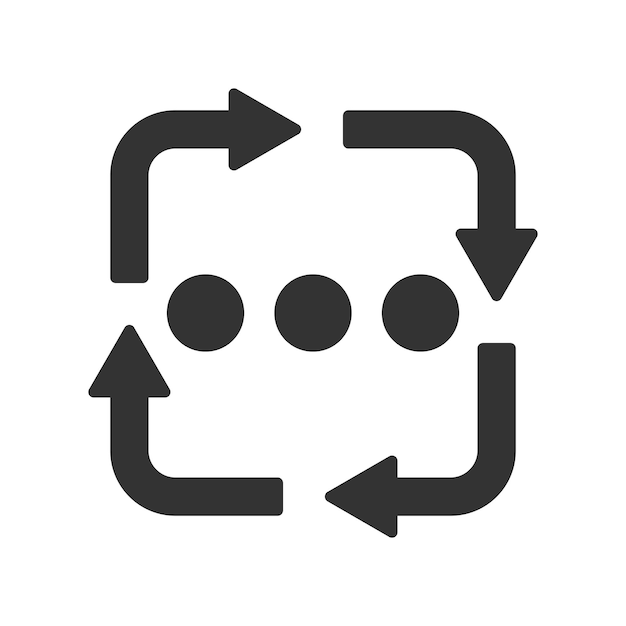 Arrows rotate icon