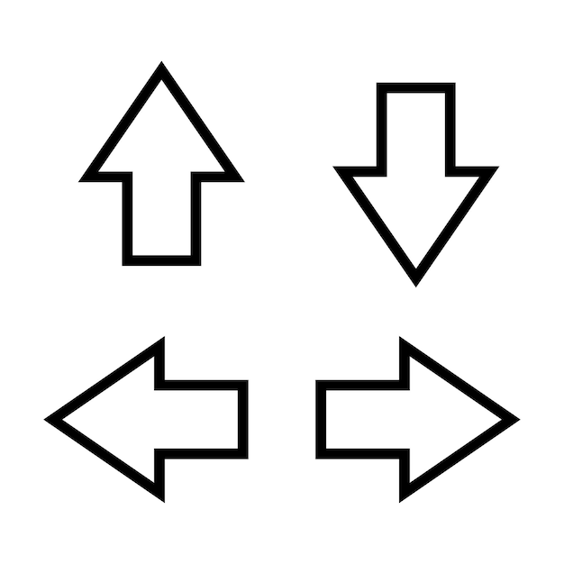 Arrows vector