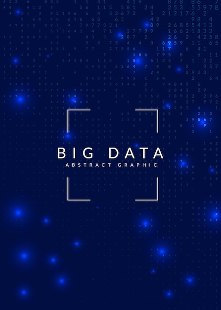 Artificial intelligence. Abstract background. Digital technology, deep learning and big data concept. Tech visual for communication template. Modern artificial intelligence backdrop.