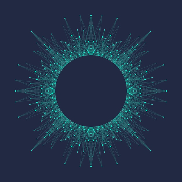 artificial intelligence logo. artificial intelligence and machine learning concept. vector symbol ai. neural networks and another modern technologies concepts. quantum computing banner.