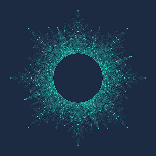 Artificial intelligence logo machine learning concept