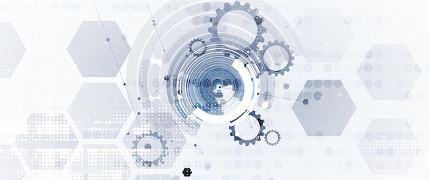 artificial intelligence new technology science futuristic background