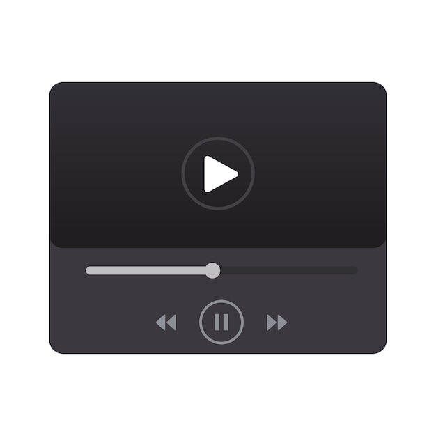 audio player music player media player UI design user interface app interface design
