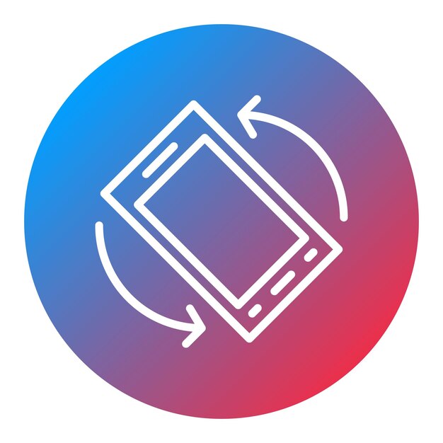 Auto Rotate icon vector image Can be used for Printing