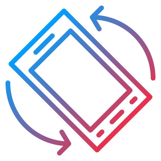 Auto Rotate icon vector image Can be used for Printing