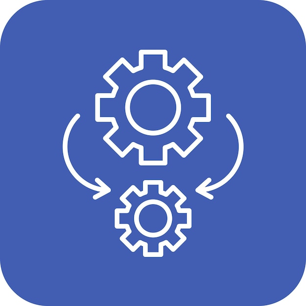 automation icon vector image can be used for no code