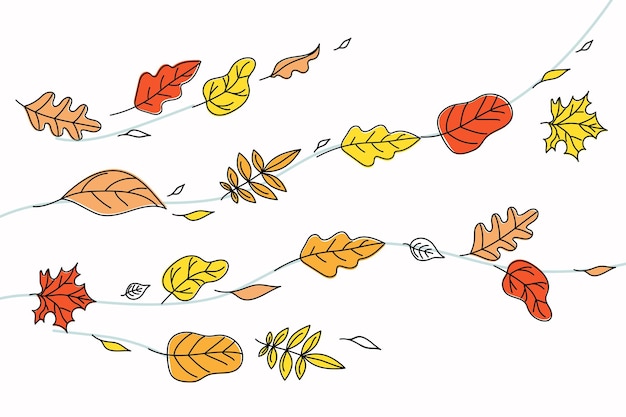 Autumn Leaves Set