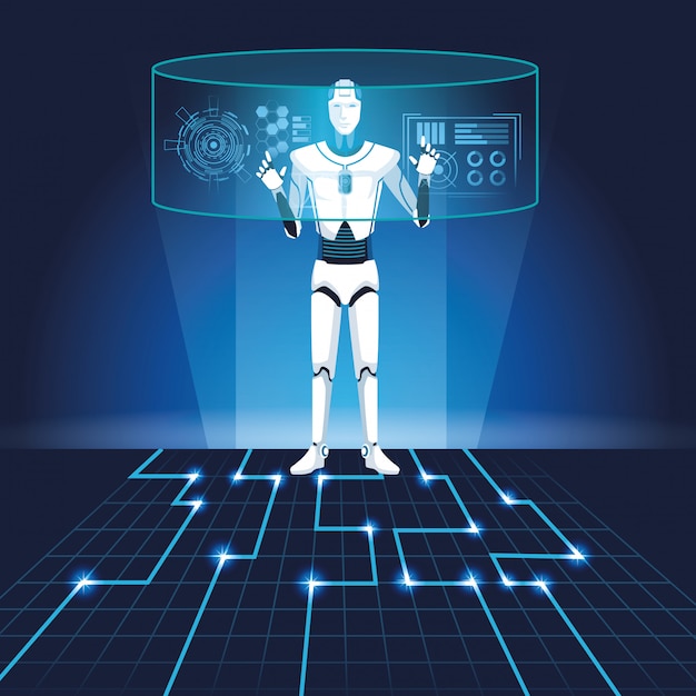 Avatar robot hình người