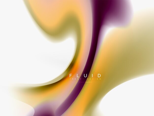 Background abstract fluid colors design