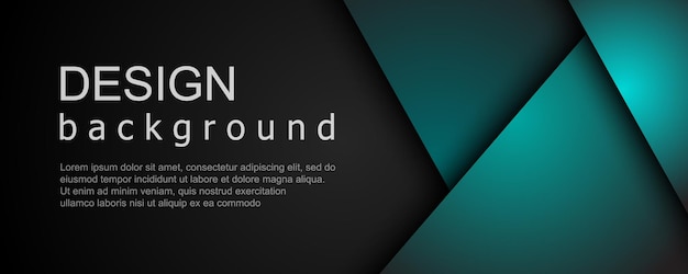 background vector overlapping layers with space for text and message design