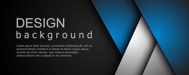background vector overlapping layers with space for text and message design