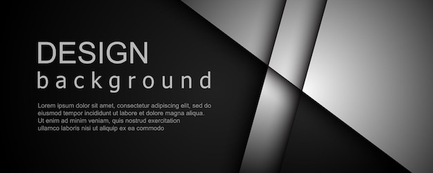 background vector overlapping layers with space for text and message design