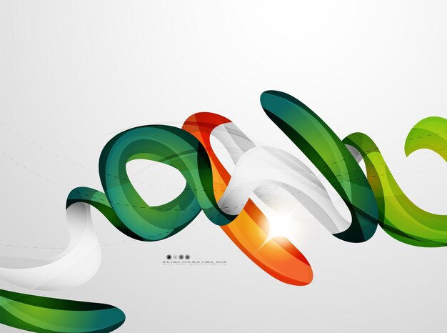 Background wave business corporate template