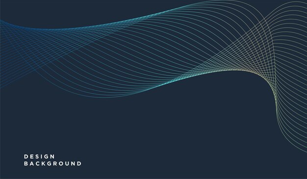 background wave particle digital gradient colorful